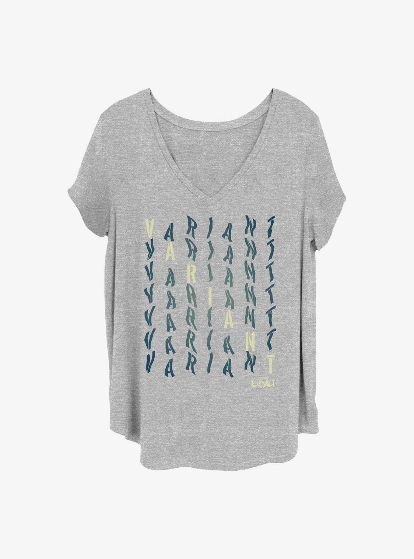 Marvel Loki Variant Location Girls T-Shirt Plus Size