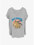 Marvel Shang-Chi and the Legend of the Ten Rings Cute Morris Girls T-Shirt Plus Size, HEATHER GR, hi-res
