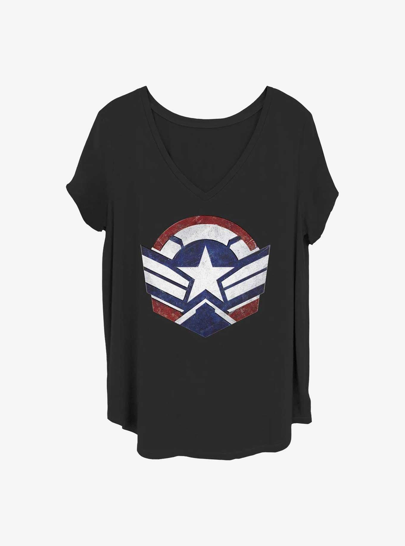 Marvel The Falcon and the Winter Soldier Wings Girls T-Shirt Plus Size, , hi-res