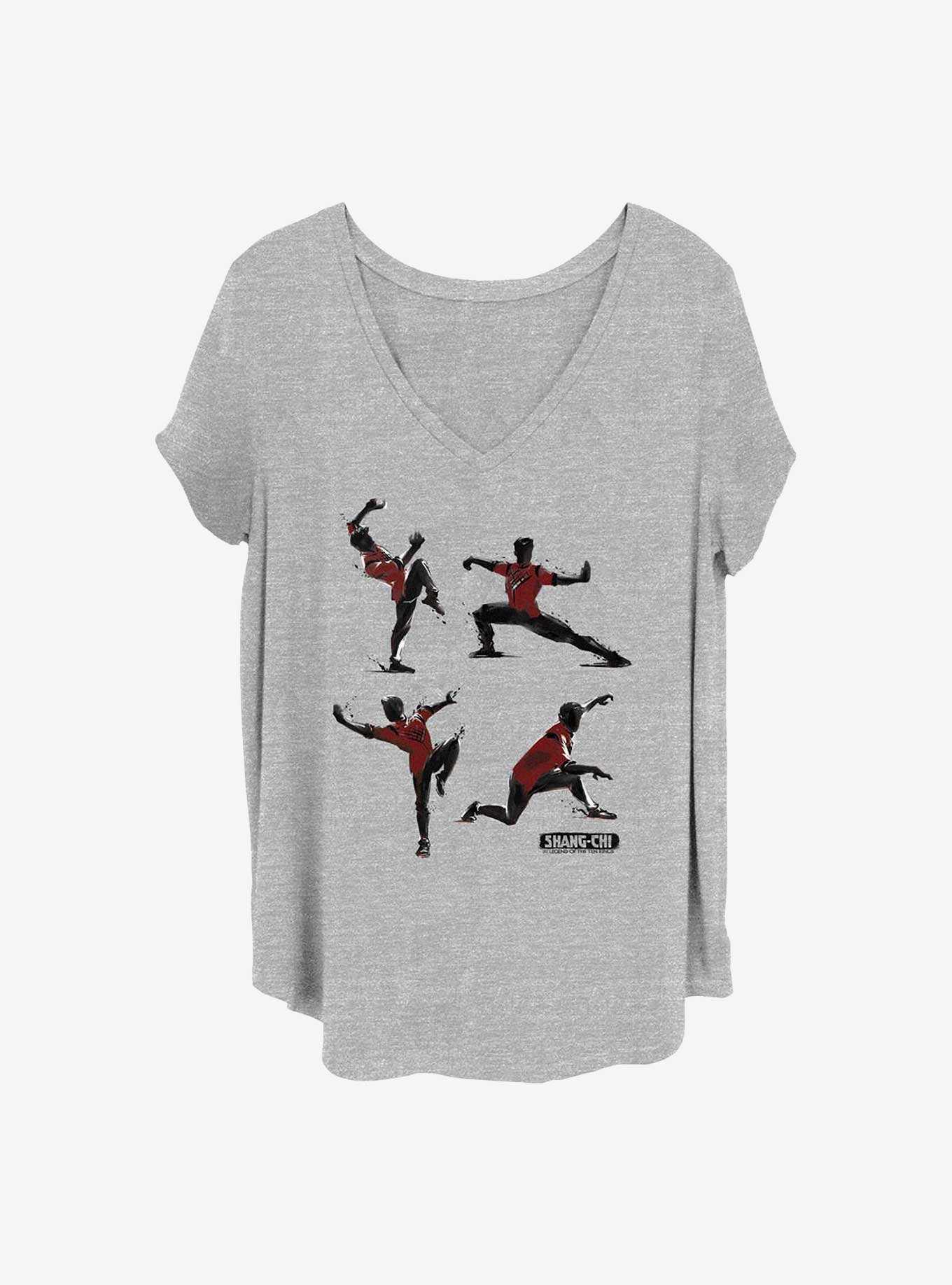 Marvel Shang-Chi and the Legend of the Ten Rings Martial Arts Stance Girls T-Shirt Plus Size, , hi-res