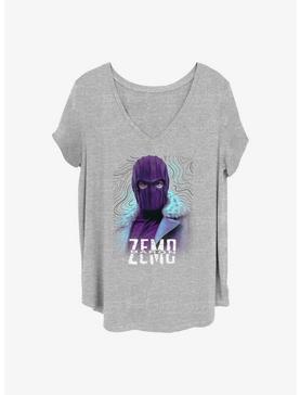 Marvel The Falcon and the Winter Soldier Zemo Purple Girls T-Shirt Plus Size, , hi-res