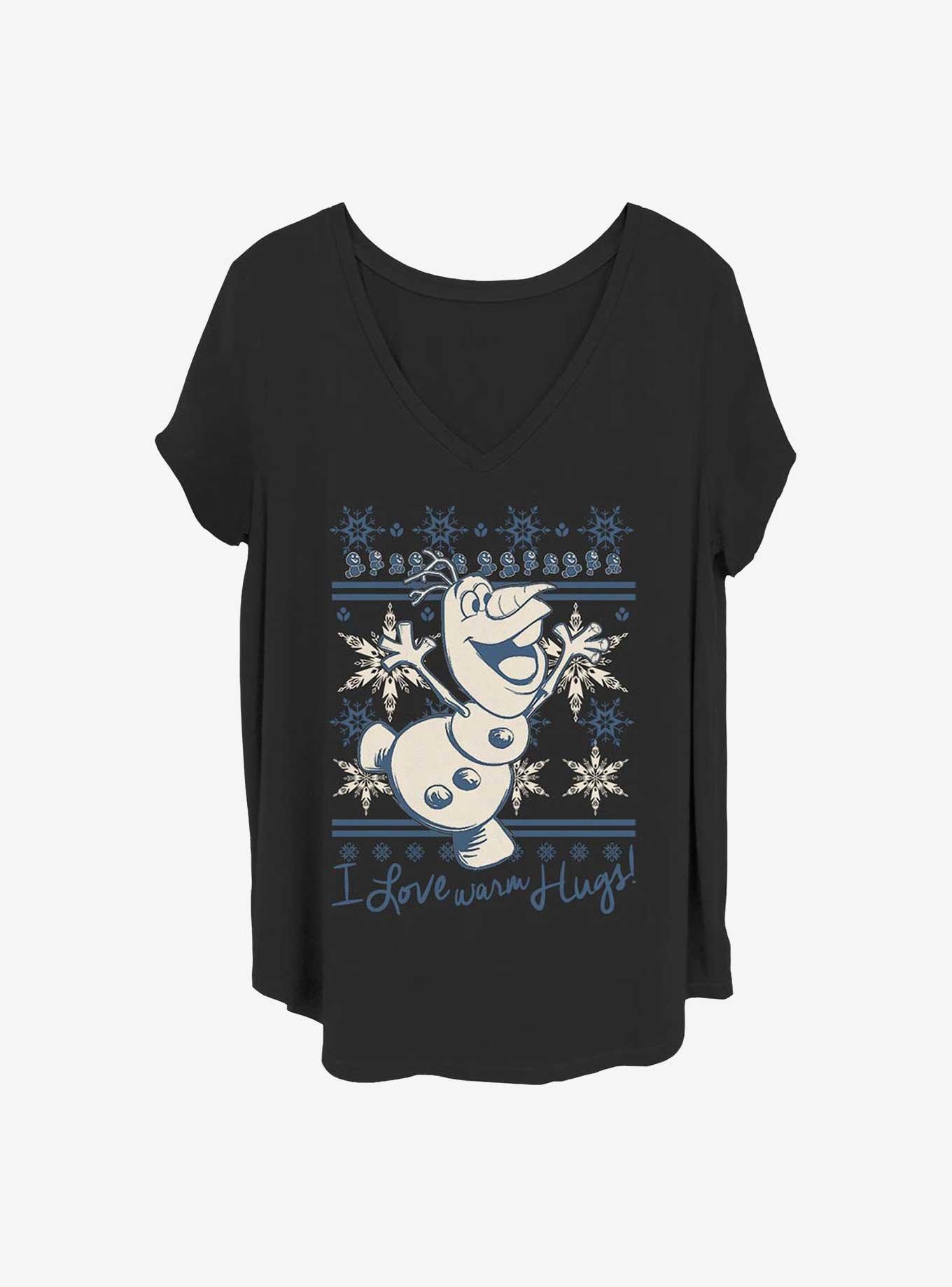 Disney Frozen Hooray Snow Girls T-Shirt Plus Size, BLACK, hi-res