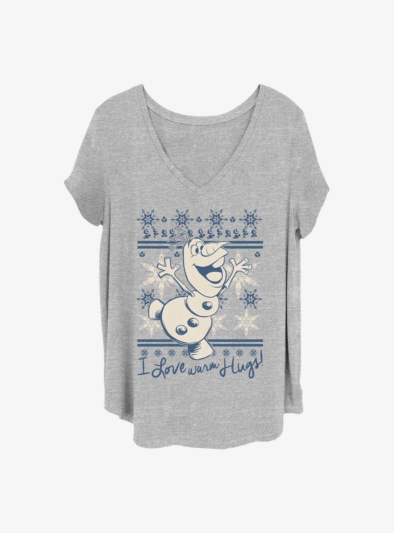 Disney Frozen Hooray Snow Girls T-Shirt Plus Size, HEATHER GR, hi-res