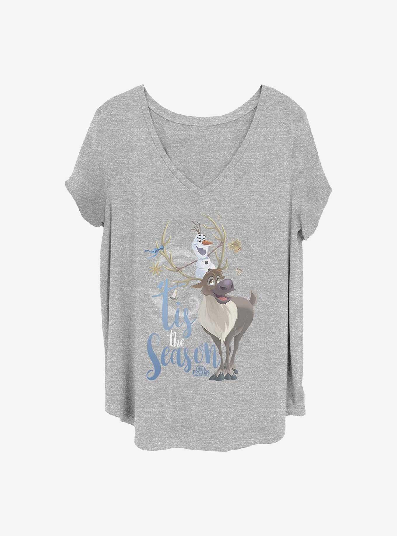 Disney Frozen Olaf Season Girls T-Shirt Plus Size, , hi-res