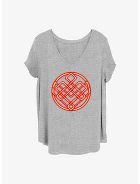 Marvel Shang-Chi and the Legend of the Ten Rings Neon Symbol Girls T-Shirt Plus Size, , hi-res