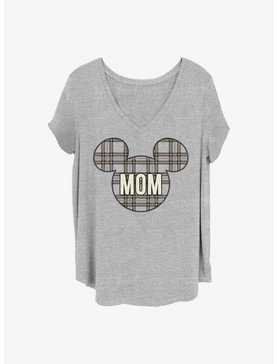 Disney Mickey Mouse Mom Holiday Patch Girls T-Shirt Plus Size, , hi-res