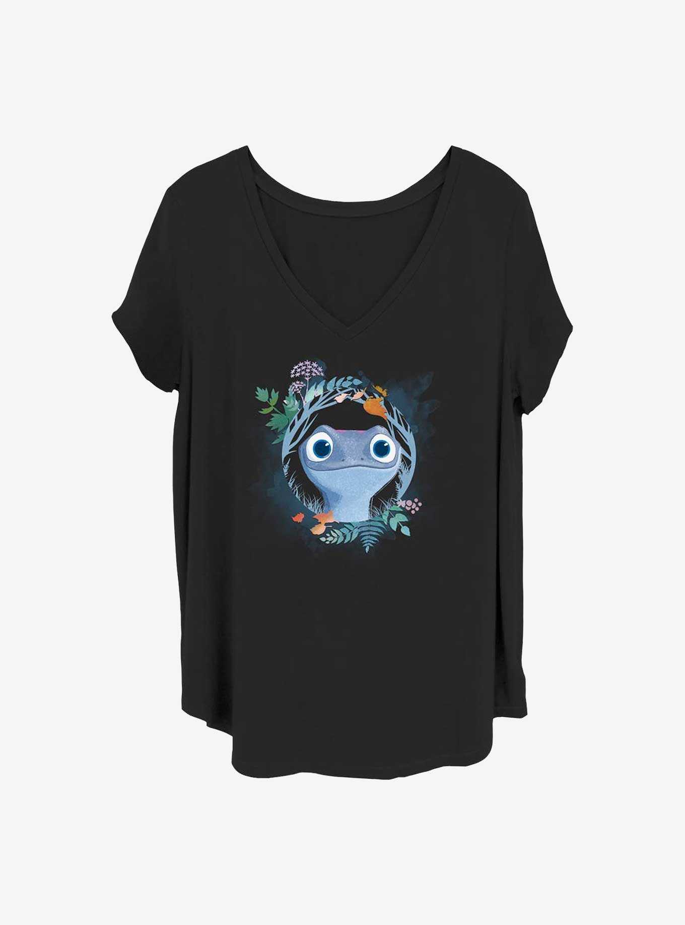 Disney Frozen 2 Watercolor Salamander Girls T-Shirt Plus Size, , hi-res