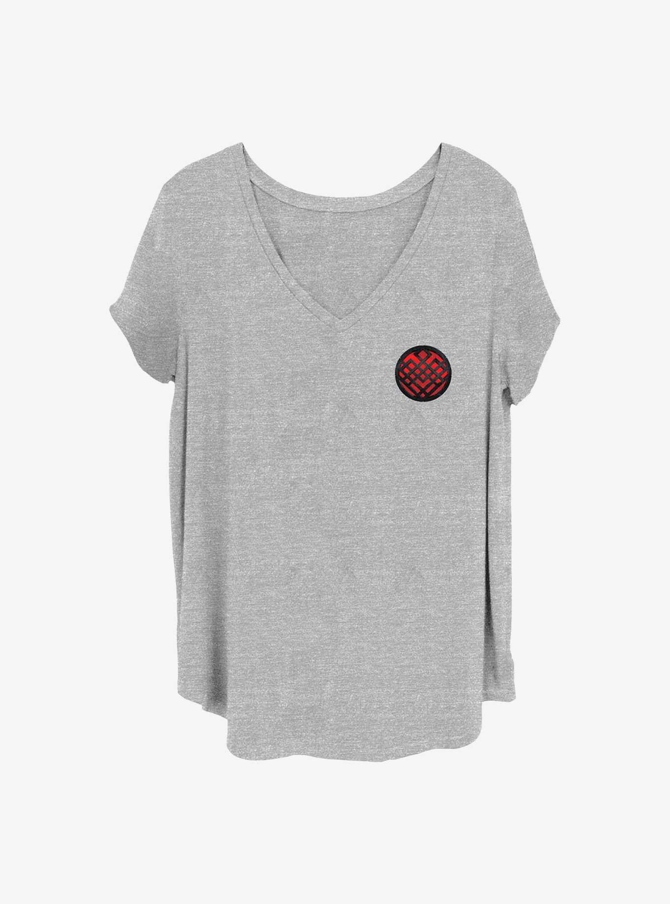 Marvel Shang-Chi and the Legend of the Ten Rings Rendered Symbol Girls T-Shirt Plus Size, , hi-res