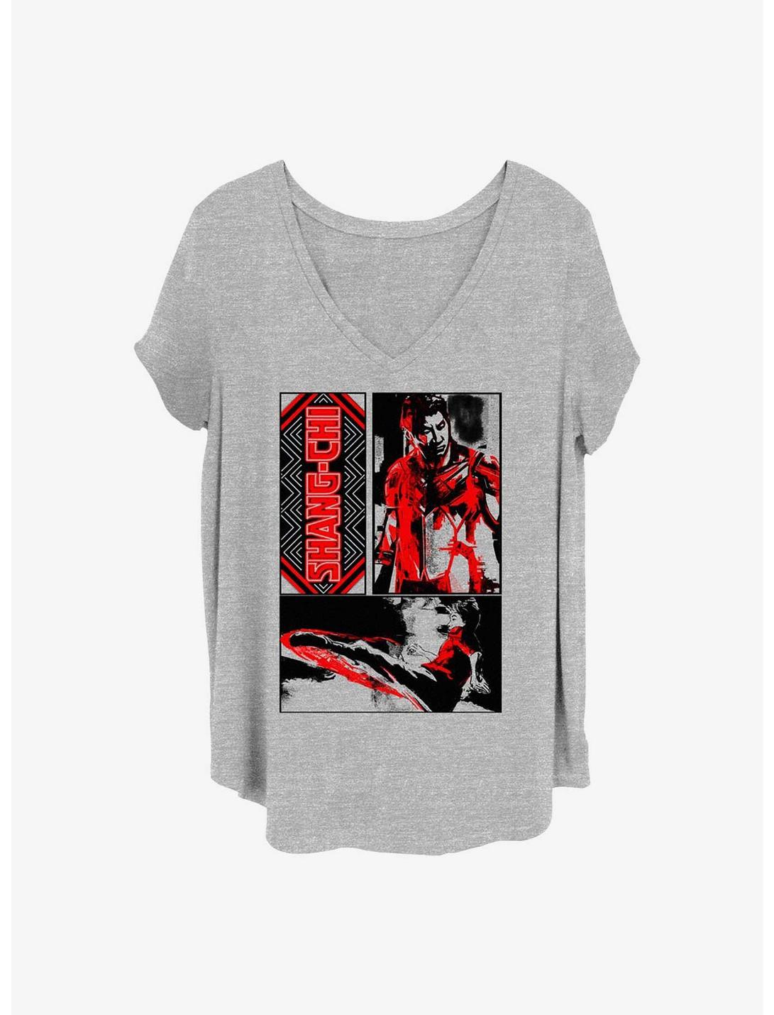 Marvel Shang-Chi and the Legend of the Ten Rings Sequence Girls T-Shirt Plus Size, HEATHER GR, hi-res