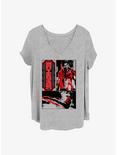 Marvel Shang-Chi and the Legend of the Ten Rings Sequence Girls T-Shirt Plus Size, HEATHER GR, hi-res