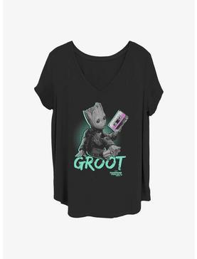 Marvel Guardians of the Galaxy Neon Baby Groot Girls T-Shirt Plus Size, , hi-res