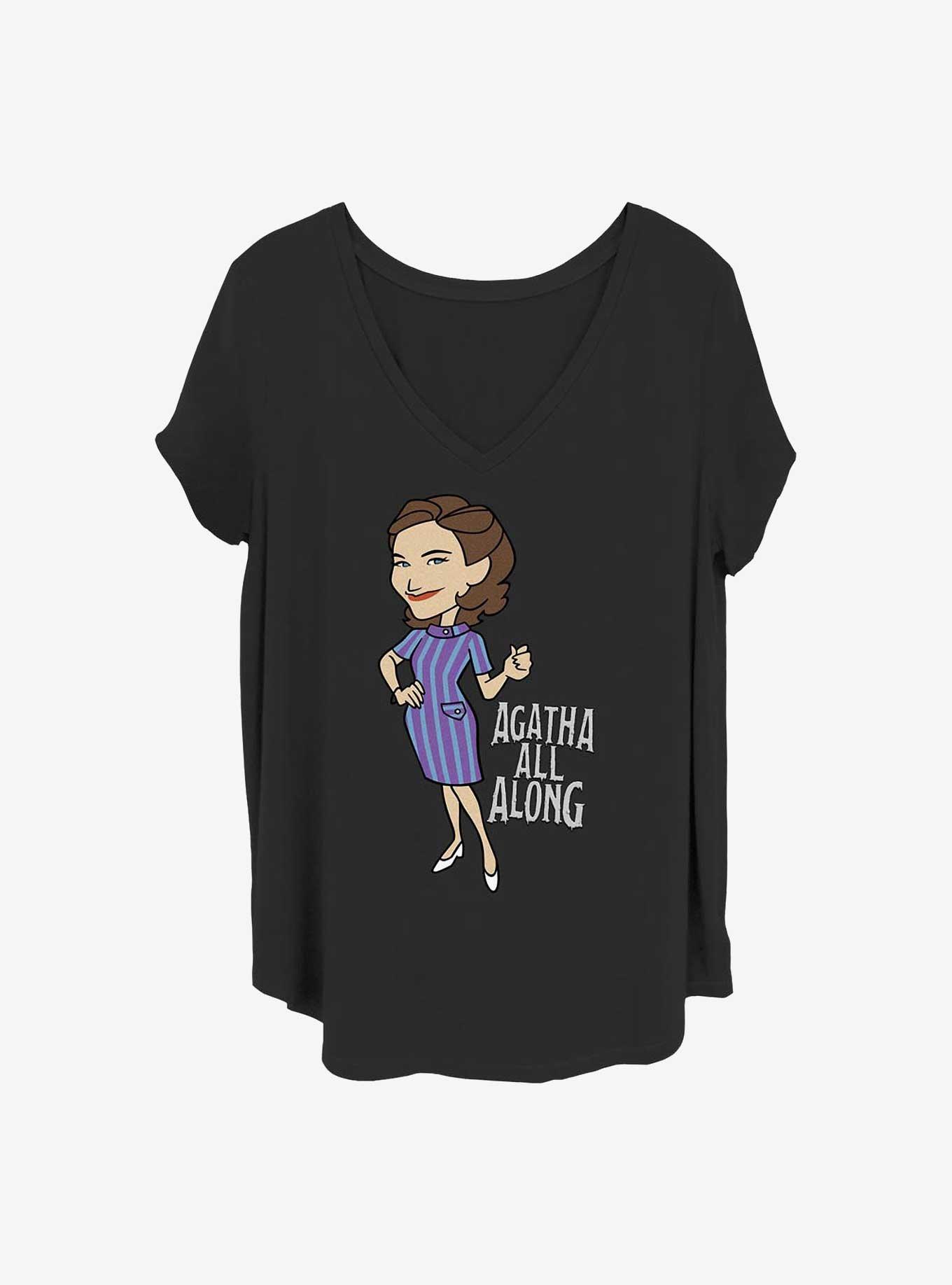 Marvel WandaVision Agatha All Along Girls T-Shirt Plus Size, , hi-res