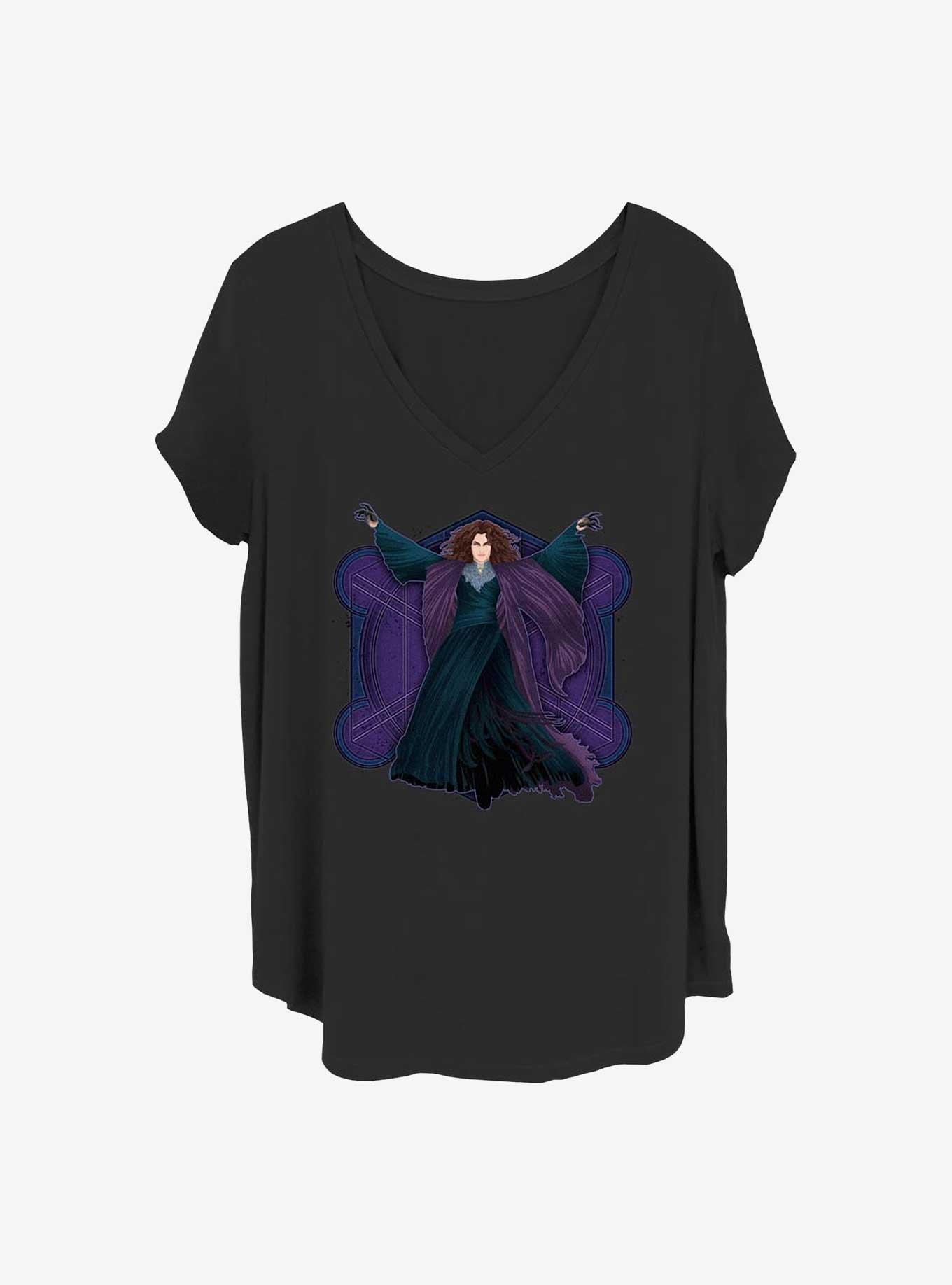 Marvel WandaVision Agatha Harkness Girls T-Shirt Plus