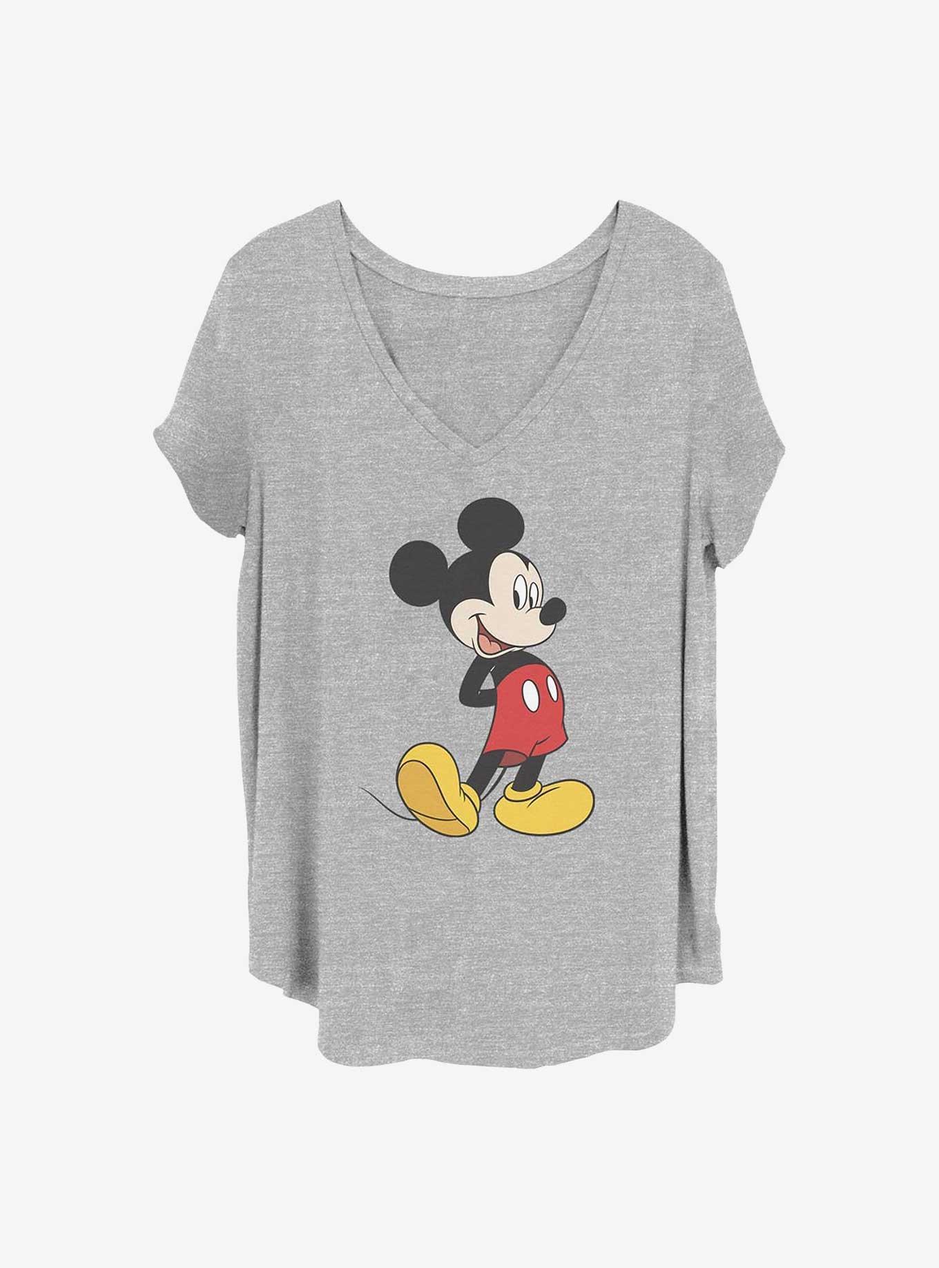 Disney Mickey Mouse Traditional Mickey Girls T-Shirt Plus Size