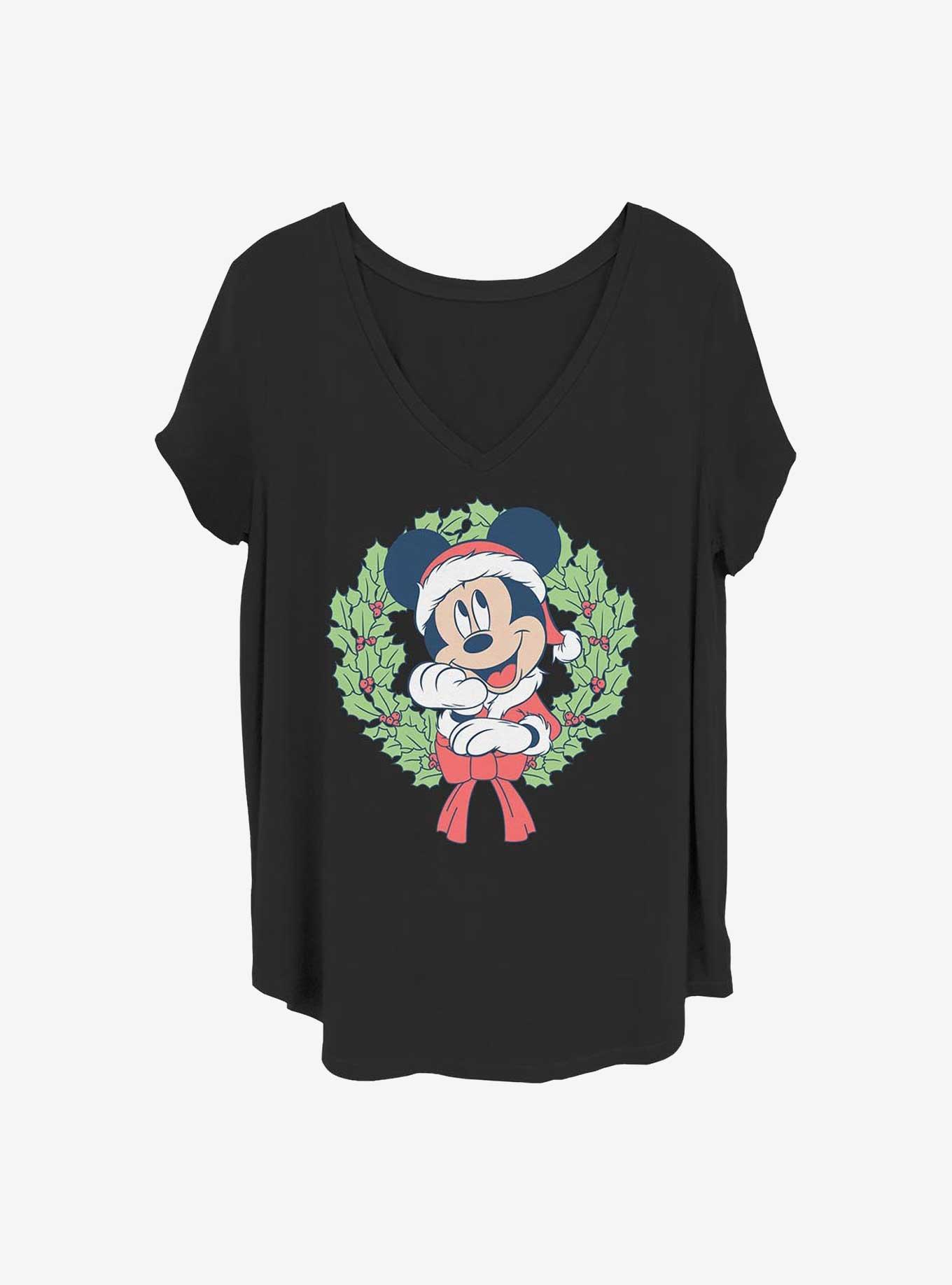 plus size disney christmas shirts