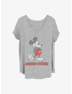 Disney Mickey Mouse Vintage Mickey Girls T-Shirt Plus Size, , hi-res