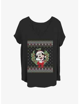 Disney Mickey Mouse Mickey Sweater Girls T-Shirt Plus Size, , hi-res