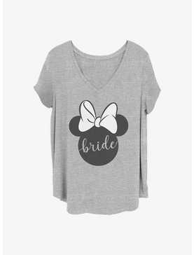 Disney Minnie Mouse Bow Bride Girls T-Shirt Plus Size, , hi-res