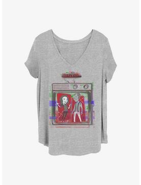 Marvel WandaVision Retro Telly Girls T-Shirt Plus Size, , hi-res