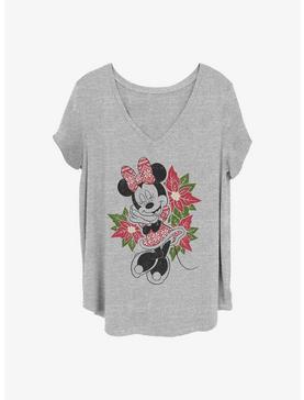 Disney Minnie Mouse Christmas Minnie Girls T-Shirt Plus Size, , hi-res