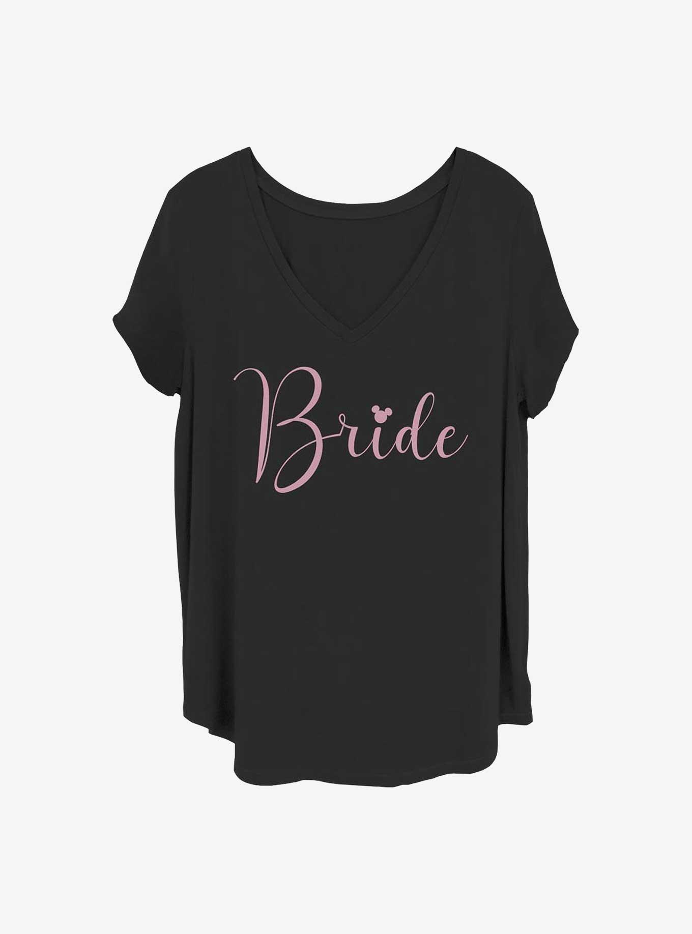 Disney Minnie Mouse Disney Bride Girls T-Shirt Plus Size