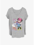 Disney Minnie Mouse Just Girls Girls T-Shirt Plus Size, HEATHER GR, hi-res