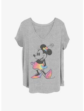 Disney Minnie Mouse Tie Dye Minnie Girls T-Shirt Plus Size, , hi-res