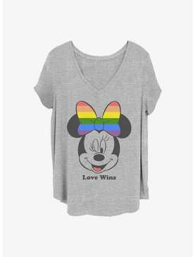 Disney Minnie Mouse Love Wins Girls T-Shirt Plus Size, , hi-res