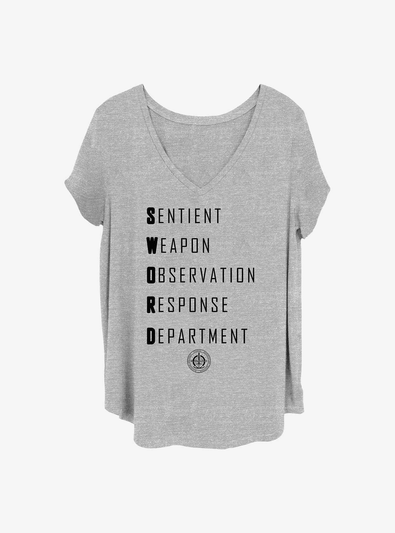 Marvel WandaVision Sword Acronym Girls T-Shirt Plus Size, , hi-res