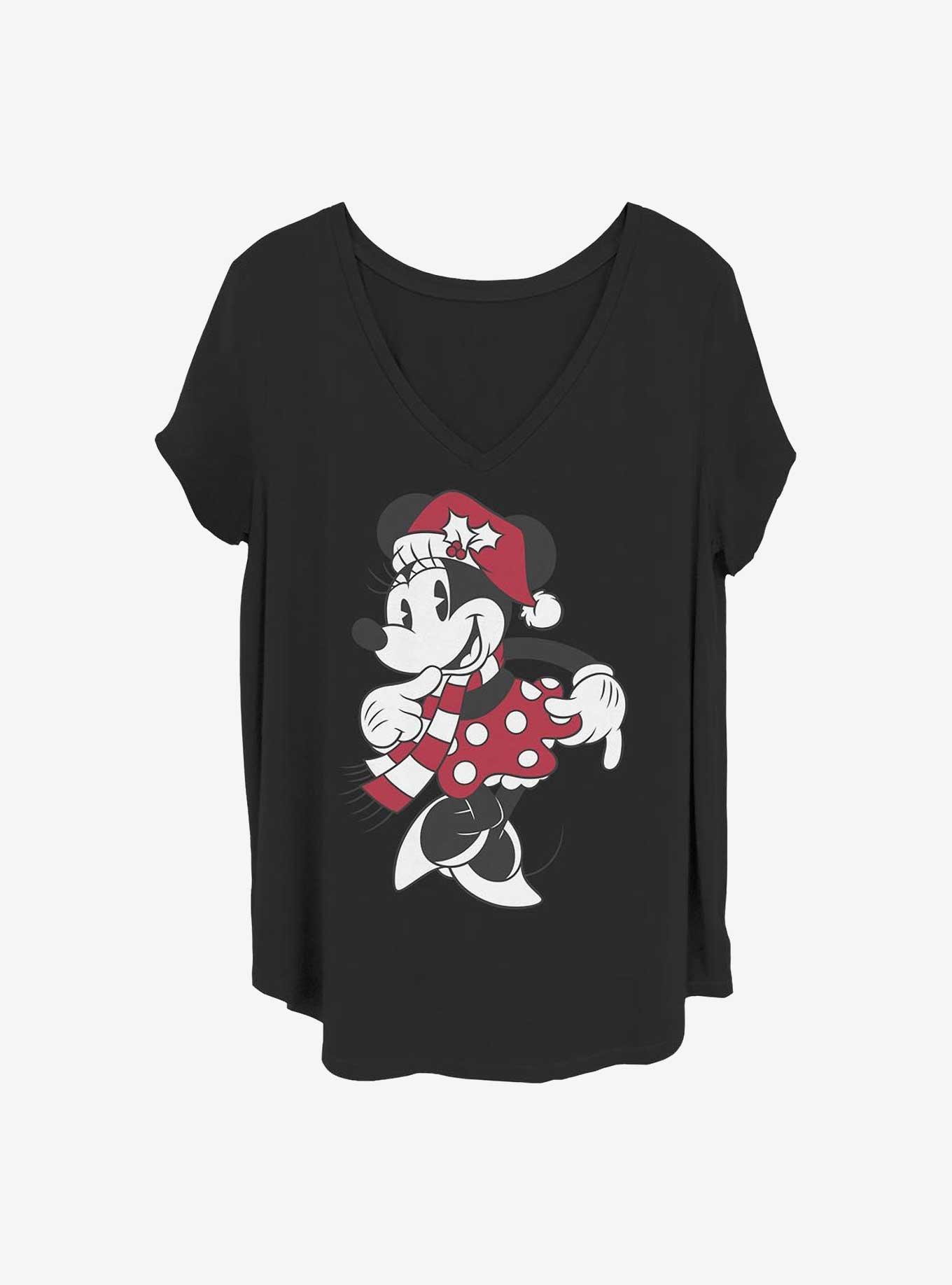 Disney Minnie Mouse Hat Girls T-Shirt Plus