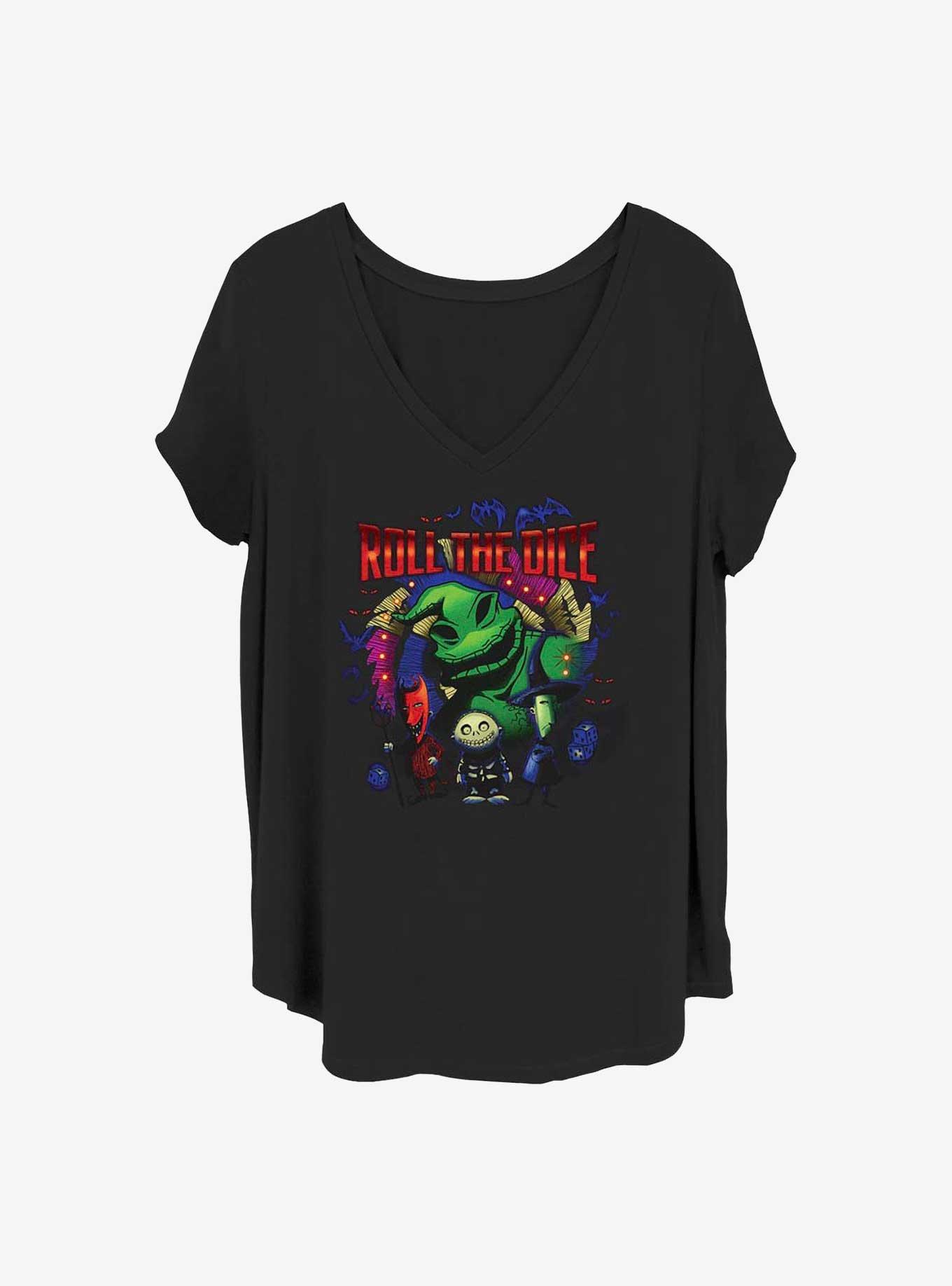 The Nightmare Before Christmas Oogie Dice Girls T-Shirt Plus Size, , hi-res