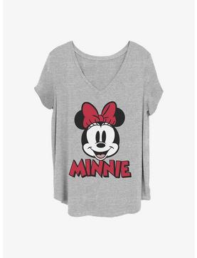 Disney Minnie Mouse Minnie Patch Girls T-Shirt Plus Size, , hi-res