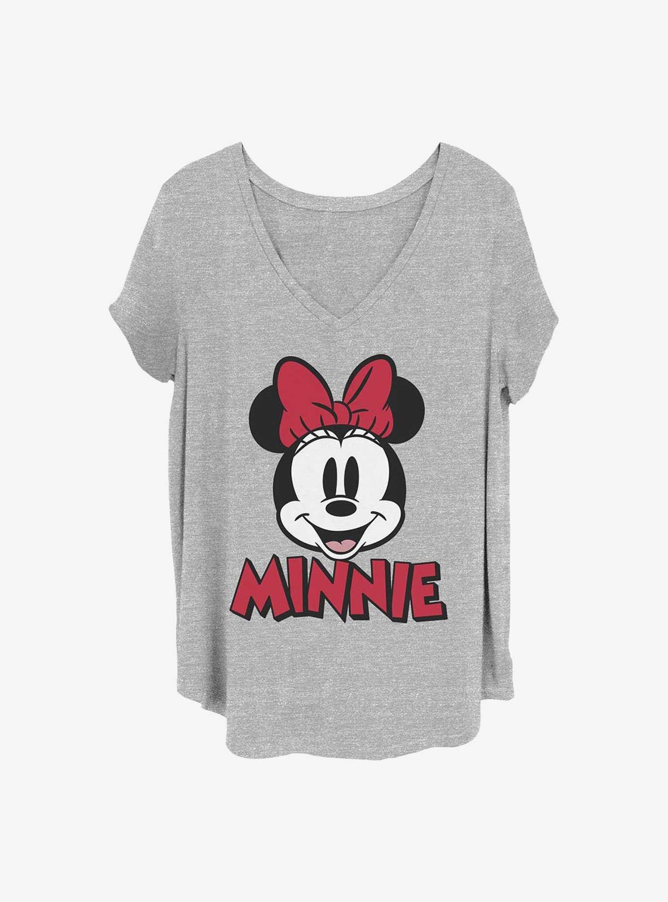 Disney Minnie Mouse Minnie Patch Girls T-Shirt Plus Size, , hi-res