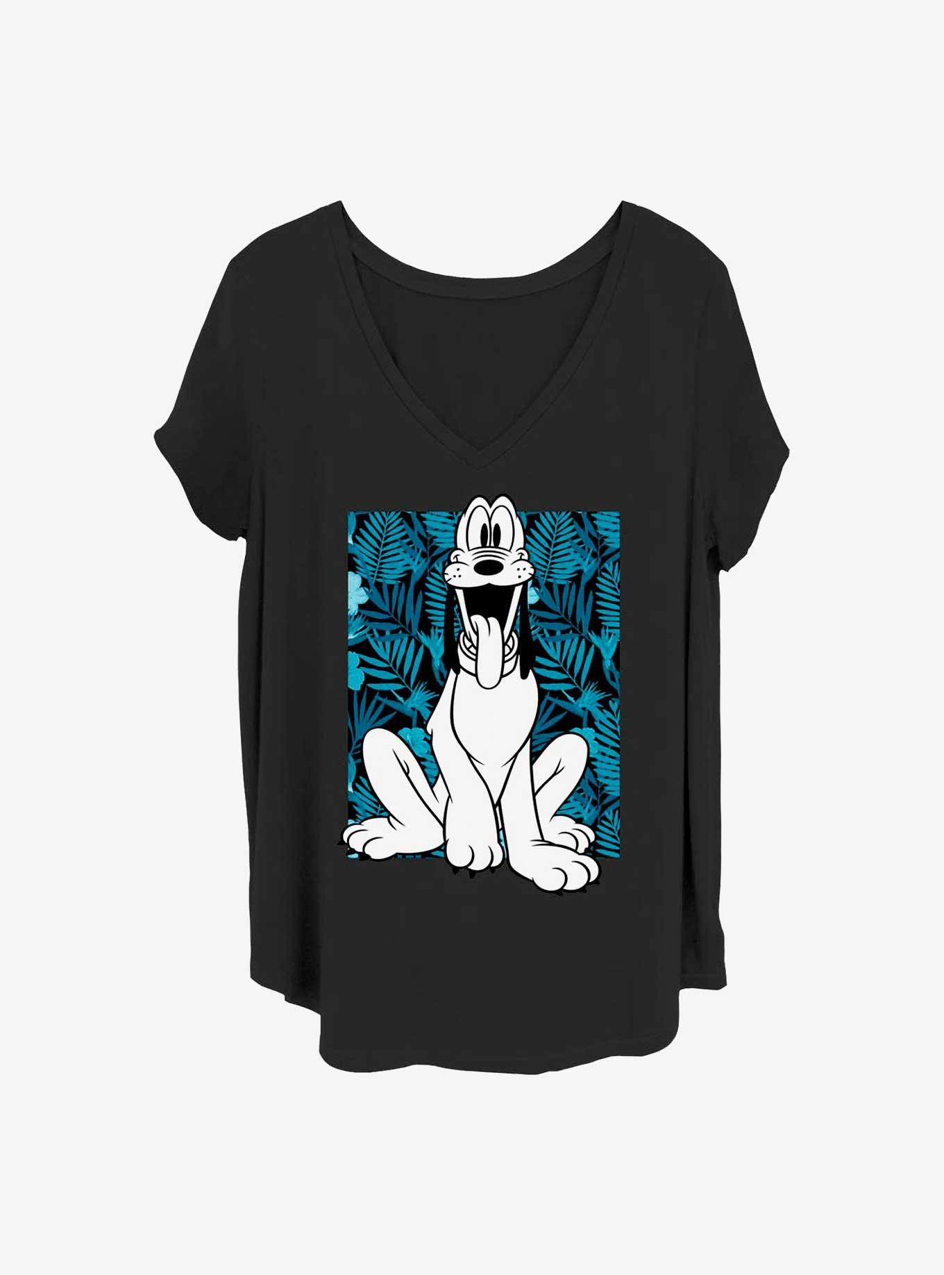 Disney Pluto Wild Dog Girls T-Shirt Plus