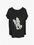 Disney Minnie Mouse Minnie Wink Girls T-Shirt Plus Size, BLACK, hi-res