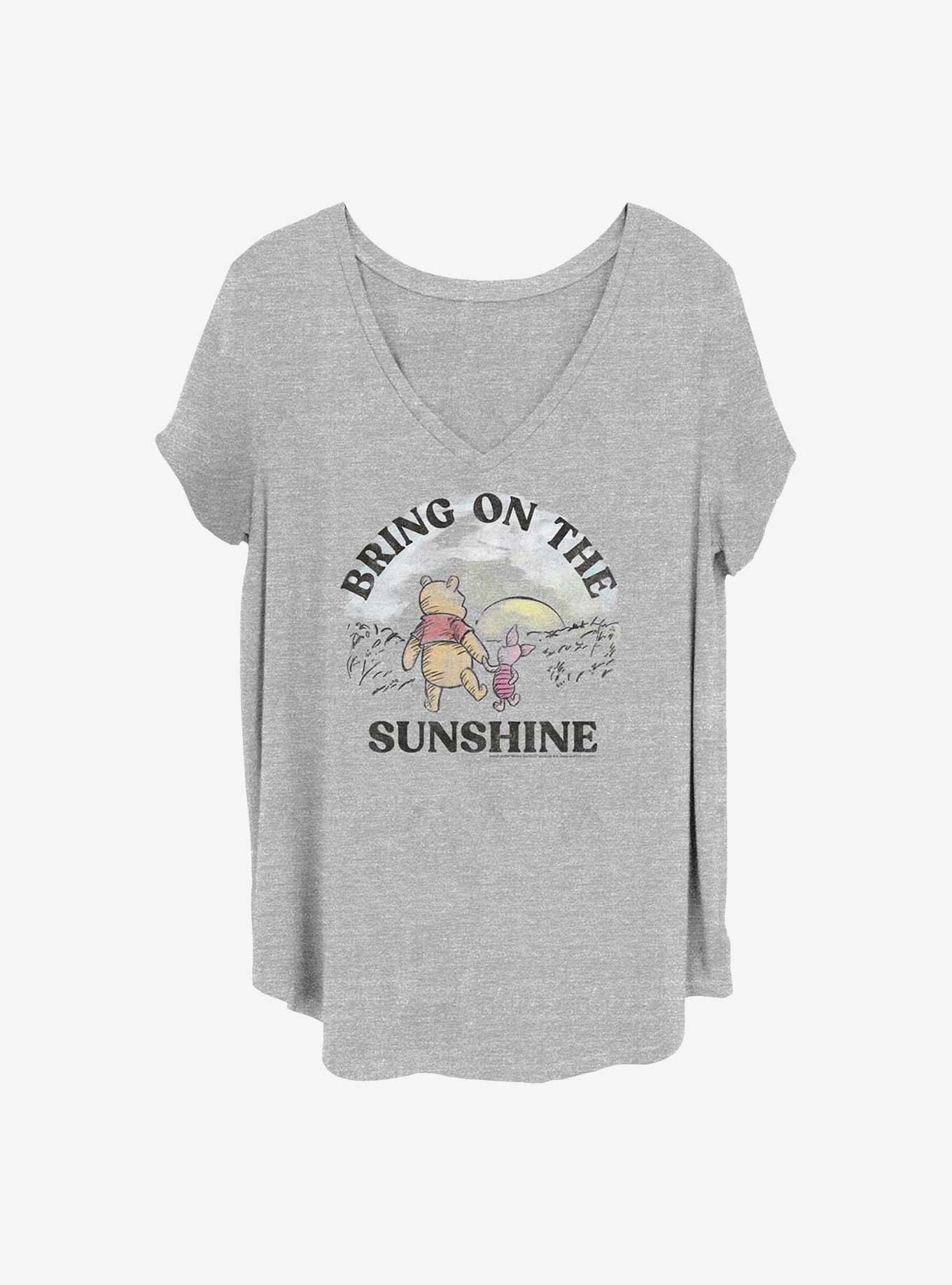 Disney Winnie The Pooh Bring On The Sunshine Girls T-Shirt Plus Size, , hi-res