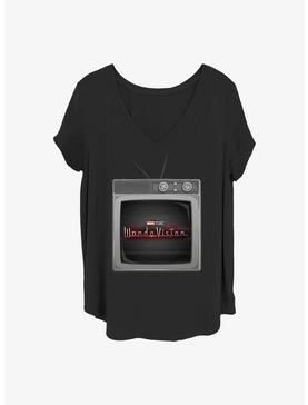 Marvel WandaVision Wanda Tv Girls T-Shirt Plus Size, , hi-res