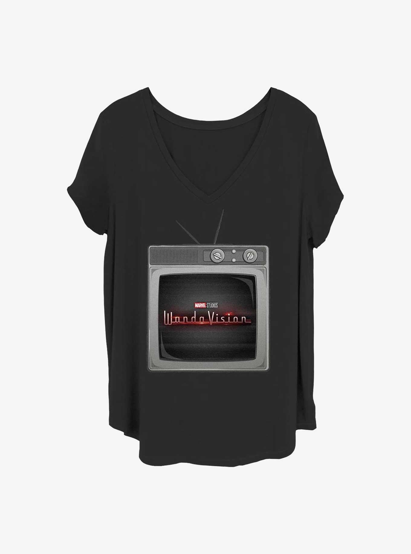 Marvel WandaVision Wanda Tv Girls T-Shirt Plus Size, , hi-res