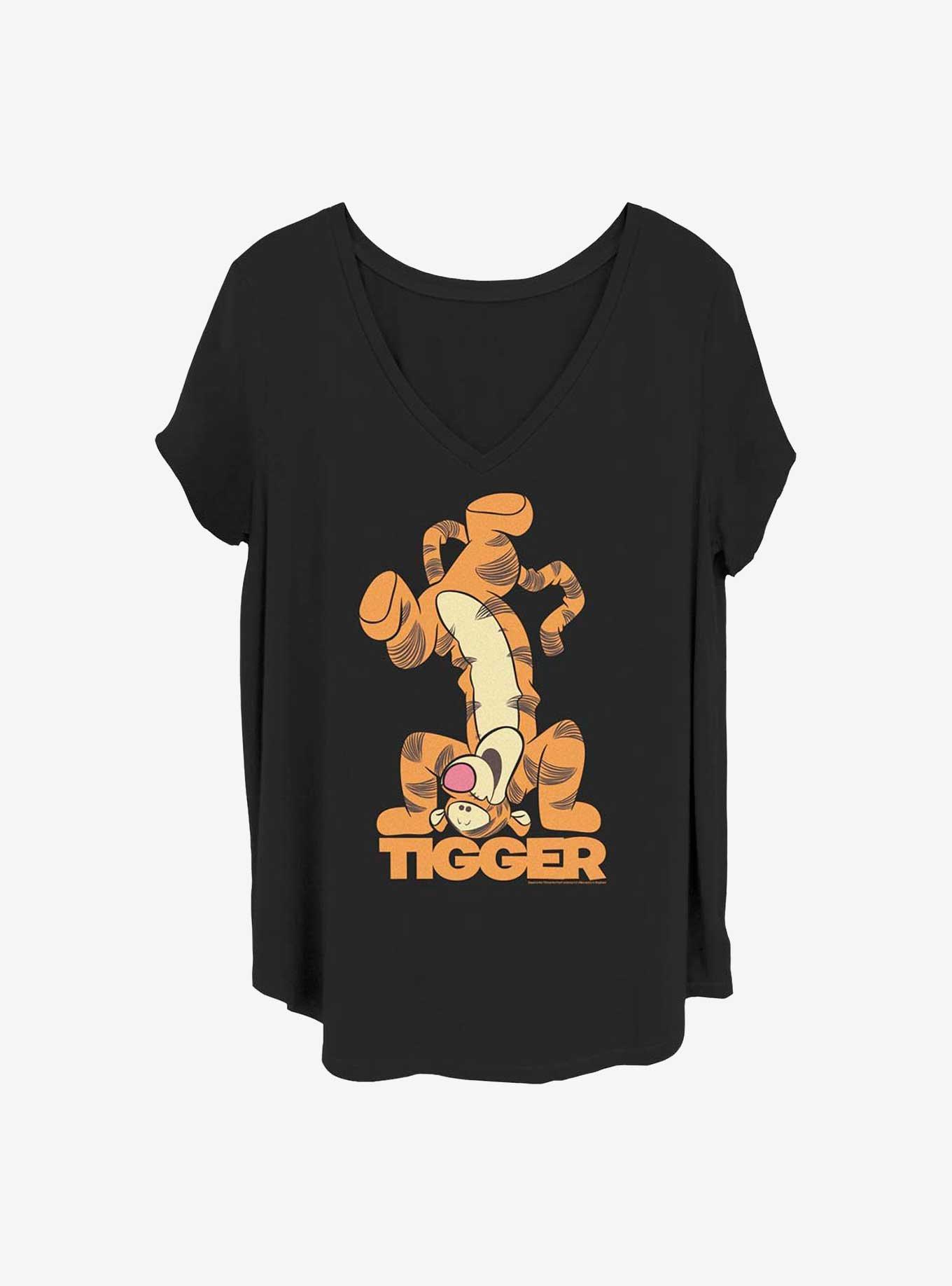 Disney Winnie The Pooh Tigger Bounce Girls T-Shirt Plus Size