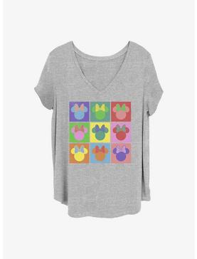 Disney Minnie Mouse Warhol Minnie Girls T-Shirt Plus Size, HEATHER GR, hi-res