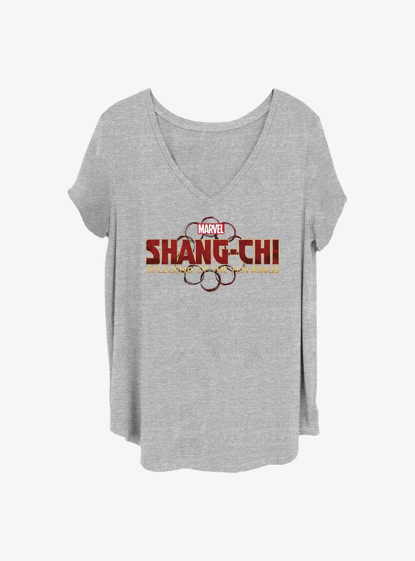 Marvel Shang-Chi and the Legend of the Ten Rings Logo Girls T-Shirt Plus Size