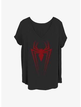 Marvel Spider-Man Long Spider Comp Girls T-Shirt Plus Size, , hi-res