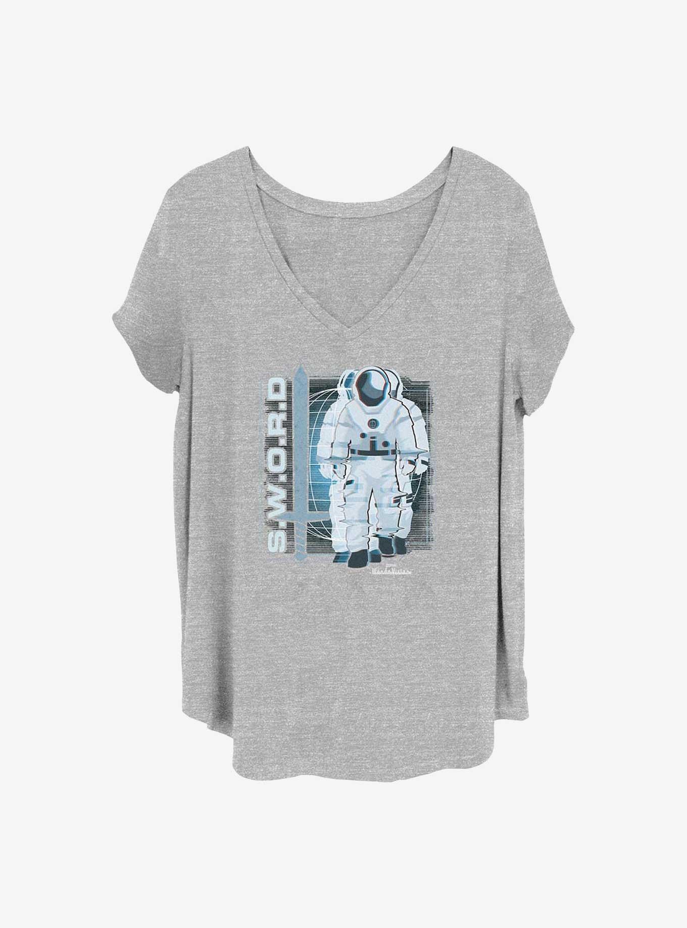 Marvel WandaVision Where Are We Girls T-Shirt Plus