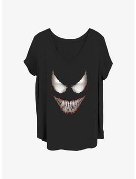 Marvel Venom Face Girls T-Shirt Plus Size, , hi-res