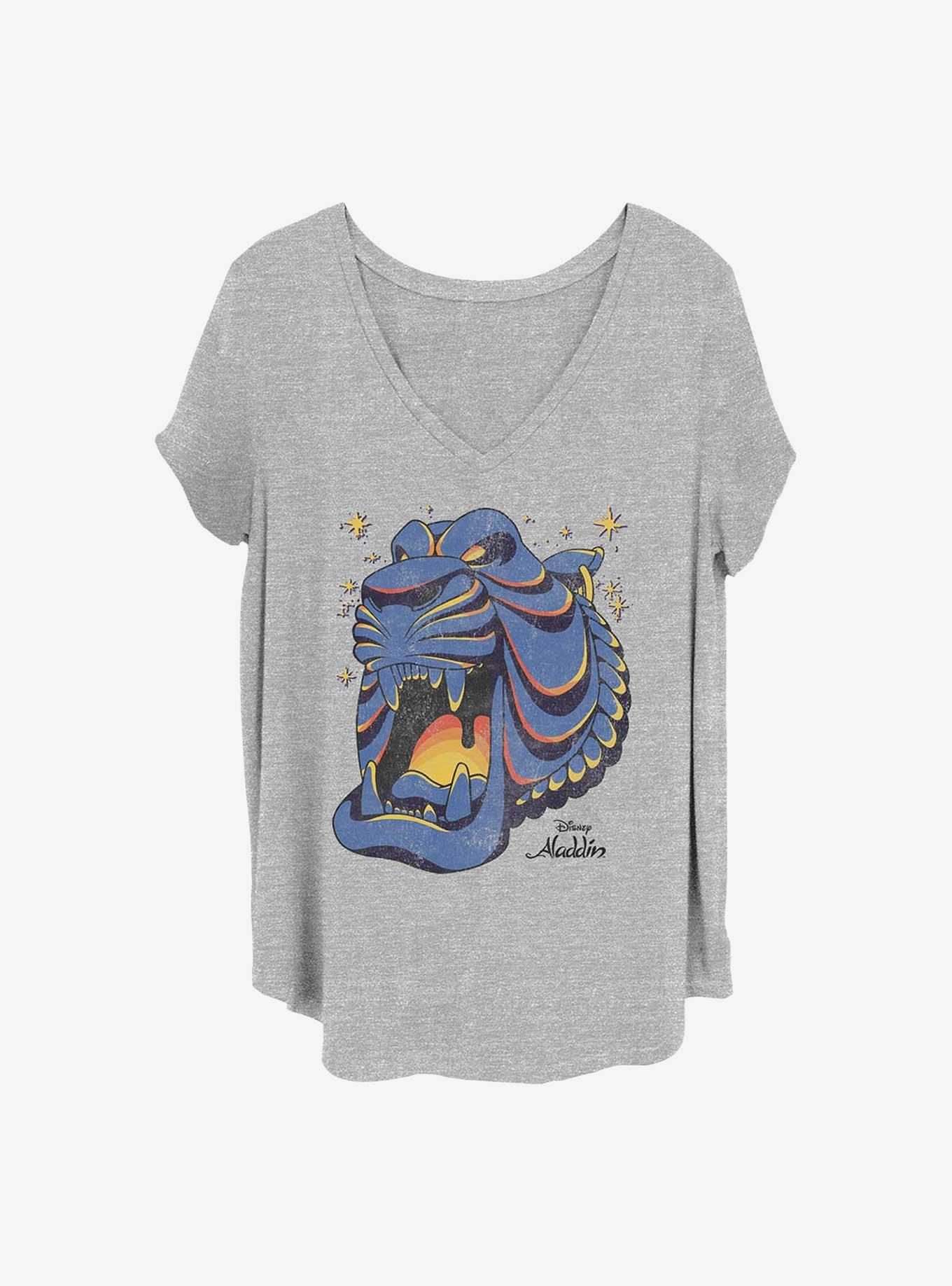 Disney Aladdin Cave Of Wonders Girls T-Shirt Plus Size, HEATHER GR, hi-res