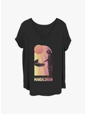 Star Wars The Mandalorian A Warm Meeting Girls T-Shirt Plus Size, , hi-res