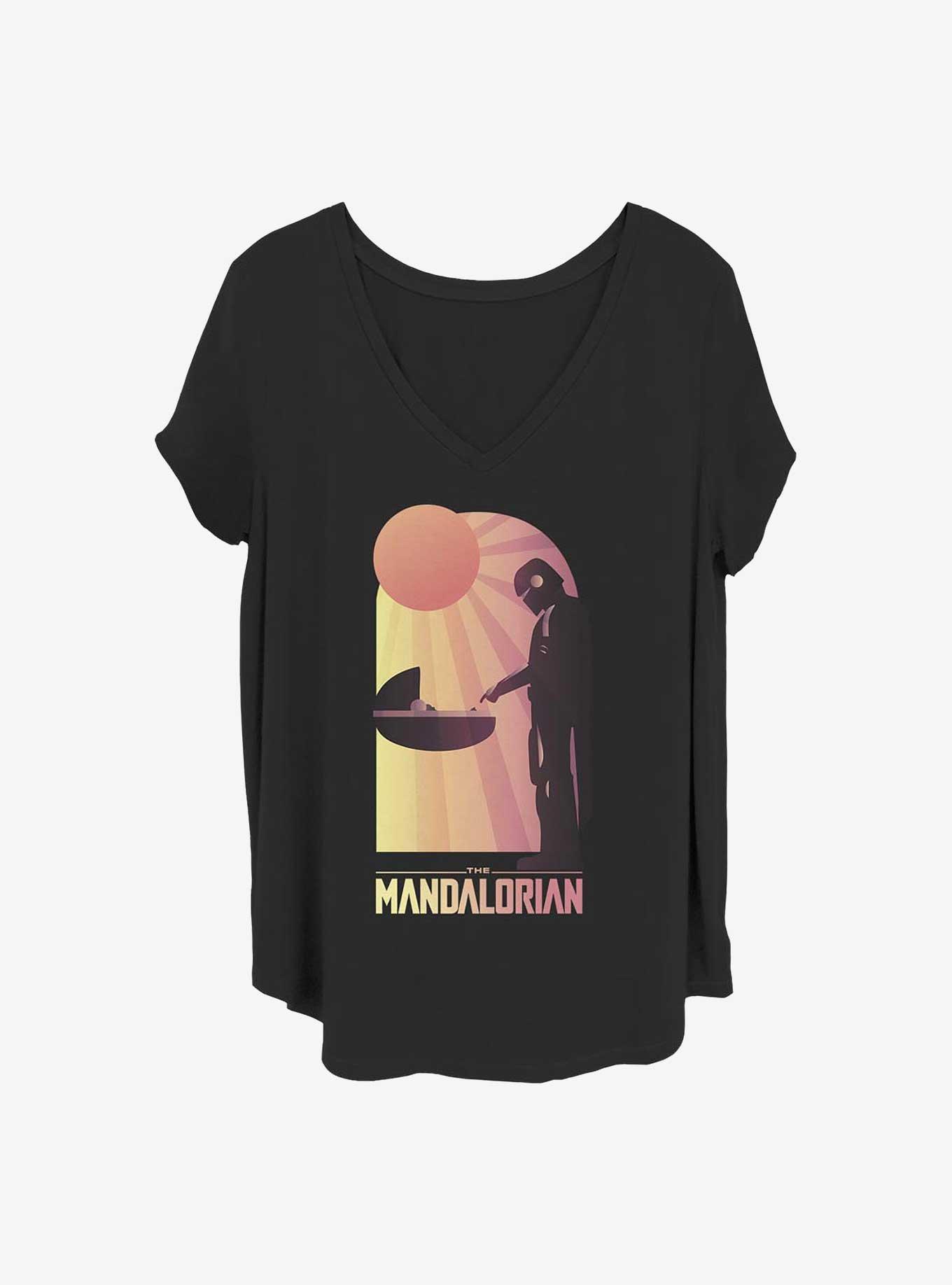 Star Wars The Mandalorian A Warm Meeting Girls T-Shirt Plus Size, , hi-res