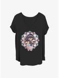 Disney Aladdin Glass Jasmine Girls T-Shirt Plus Size, BLACK, hi-res