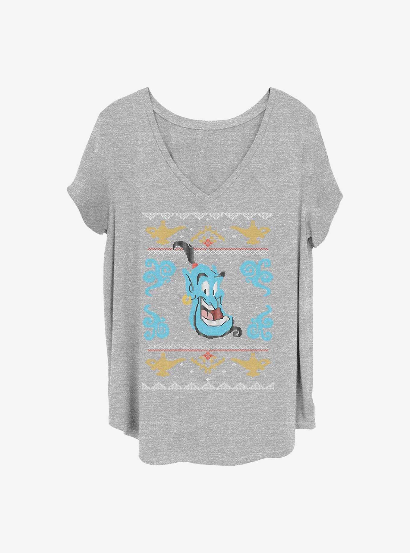 Disney Aladdin Ugly Genie Girls T-Shirt Plus Size, HEATHER GR, hi-res