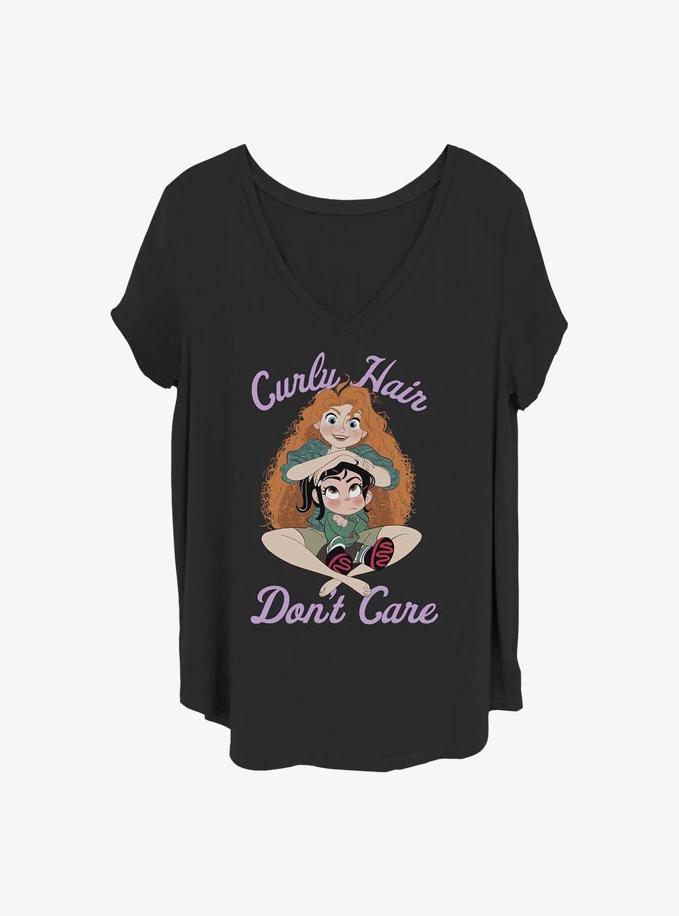 Disney Pixar Brave Curly Merida Girls T-Shirt Plus Size